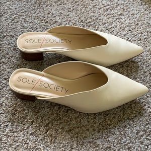 Sole Society Marlessa in Cream